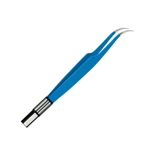 Azicon's Jeweller #7 Bipolar Forceps - Autoclavable Precision Curved Micro-Tip Bipolar Forceps for Delicate Tissue Coagulation - Product Image 1