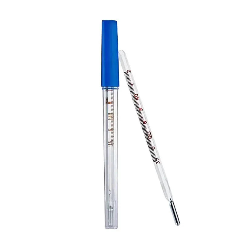 High Quality Oral mercury thermometers armpit glass thermometer rectal temperature test clinical mercury free thermometer