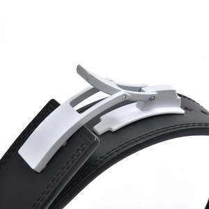 Cinturón de Neopreno Personalizable para Gimnasio, Cinturón de Seguridad de Cuero de Alta Calidad para Levantamiento de Pesas, Resistente y Largo - Product Image 5