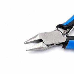 Short Snipe Chain Half Round <b>Nose</b> Jaws Pliers Jewelry Making Tool ZetomedPro - Product Image 4