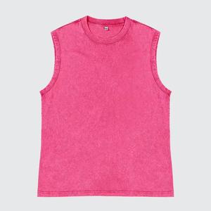 Men's Cotton Sleeveless Gym Vest Tank <b>Top</b> Quality Comfort Workout Muscle Training Bodybuilding Custom Logo Stringers OEM - Product Image 3
