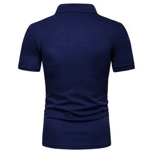 2022 nouveauté unisexe à manches courtes été pour Polo T-Shirt 100% coton 220 grammes broderie personnalisée Logo hommes surdimensionné blanc - Product Image 6