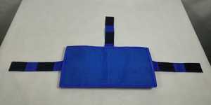 Sac de rangement pour outils bleu royal multi-poches avec poches zippées et sangles réglables à boucles et crochets - Product Image 4