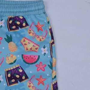 กางเกงขาสั้นชายคุณภาพสูงสำหรับออกกำลังกาย วิ่ง เดินเล่น หรือเล่นน้ำทะเล  พร้อมโลโก้สั่งทำพิเศษ แห้งเร็ว - Product Image 6