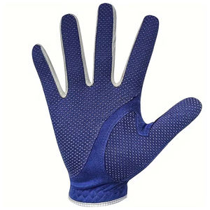 Gants de golf antidérapants confortables en cuir de chèvre Cabretta véritable avec fermeture à pression - Product Image 3