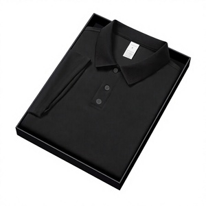 Men's White Short Sleeve for Shirt Polyester/Cotton Jersey Fabric Breathable Casual Design Front Logo Print Regular Fit 180g - Product Image 4