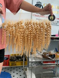 CDYHAIRVN ขายส่งผมมนุษย์แท้แบบยุโรป ลอนหยิก พร้อมเชือกผูกปิดผมด้านหน้า แท้ 100% จากผู้ผลิต - Product Image 3