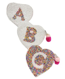 กระเป๋าซิปปักลายลูกปัดรูปหัวใจสุดหรูกระเป๋าใส่เหรียญธีมอินเดียกระเป๋าลูกปัด - Product Image 2