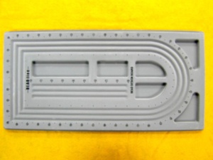 HC0024 Bead Design Board w/ flocked |Bead Design Board Rectangle Plastic Measuring <b>Tool</b> For Bracelet Making Jewelry Supplies Kit - Product Image 3