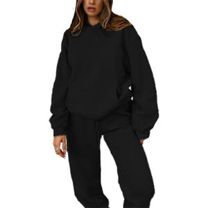 Nouvel ensemble de survêtement d'hiver pour homme, respirant, en polaire antibactérienne, pour l'entraînement, couleurs et logo personnalisables 2026 - Product Image 1