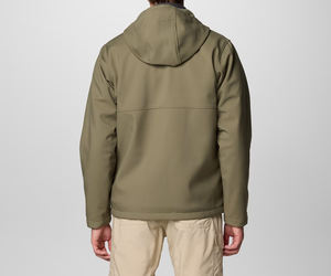 Veste softshell pour homme, résistante à l'eau, coupe-vent, respirante, pour la randonnée en plein air, le travail, durable, légère, chaude, coupe ajustée - Product Image 2