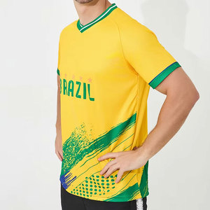 เสื้อฟุตบอลคอวี โพลีเอสเตอร์ 100% ปรับแต่งได้ สำหรับทีม พร้อมหมายเลข เสื้อกีฬา เสื้ออเมริกันฟุตบอล ผ้าฟลีซ แห้งเร็ว - Product Image 3