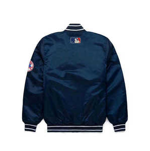 Blouson d'hiver personnalisé avec nom et numéro d'équipe, broderie sur le devant, col montant, doublure en toile et couleur personnalisée - Product Image 3