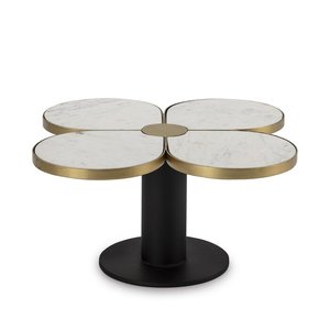 2026 New Arrival Modern Metal Coffee <b>Table</b> <b>with</b> Sleek Powder Coated Frame and Contemporary Center <b>Table</b> Design for Luxury - Product Image 2