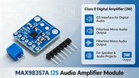 Module amplificateur audio I2S FYX Stock MAX98357A 3W Classe D, amplificateur de haut-parleur numérique sans filtre, carte mono