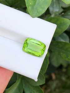 Piedra de peridoto natural, gema verde, cristal suelto para la fabricación de joyas y colección. - Product Image 3
