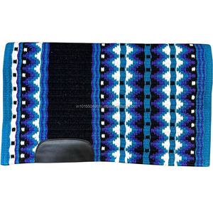 100% nouvelle-zélande prix de gros nouvelle-zélande laine multicolore tapis de selle couverture Style occidental vente chaude qualité extrême - Product Image 1