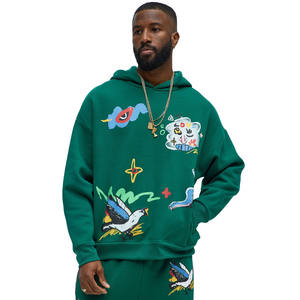 Nouveau style – Sweat-shirts personnalisés pour hommes 100 % coton avec poche avant – Respirants pour l'hiver – Style urbain – Grande vente pour adultes - Product Image 1