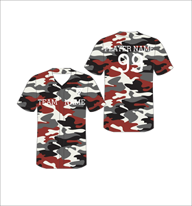 Camiseta de Béisbol Personalizada con Cuello en V, Manga Corta, Sublimada, de Poliéster, con Nombre del Equipo Impreso, Transpirable, para Todas las Temporadas, Corte Regular para Adultos - Product Image 4