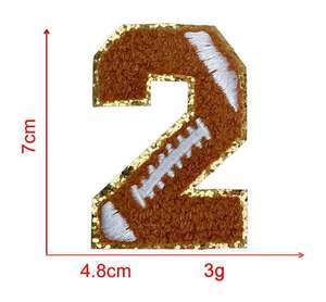 Patchs thermocollants personnalisés brodés, badges logo à repasser pour vêtements, chapeaux, sacs, vestes, patch brodé 3D en relief sur mesure, vente en gros - Product Image 6