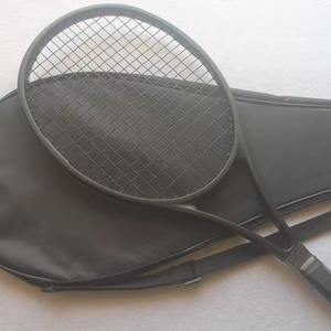 Raqueta de Tenis Portátil de Fibra de Carbono Ligera Personalizada al por Mayor con Red de Nylon, 27 Pulgadas, 55 Libras, Viga de 21mm, Cara de 100cm - Product Image 3