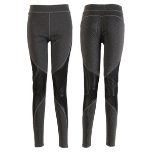 Leggings de yoga sans couture pour femme, taille haute, effet push-up, longueur cheville, en Spandex/Nylon, écologiques, pour la gym et le sport - Product Image 1