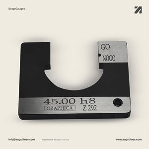 Calibradores de ajuste rápido de alta precisión de 150 mm a 600 mm+ GO NOGO, calibrados ISO, de acero y carburo, duraderos para medición de diámetro exterior (DE) - Product Image 2