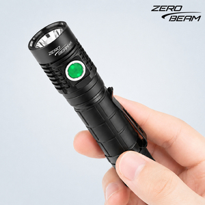 Lampe torche tactique LED ZEROBEAM M5 ultra compacte USB-C, 2100 lumens, 6000K, étanche IPX8, IK10, portée du faisceau de 255 m, mode lanterne - Product Image 1