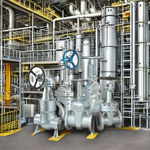 Válvula de compuerta manual industrial Clase de mariposa 150-2500 BS 5351 API 602 ANSI B16.34 OEM Alta temperatura para productos petroquímicos - Product Image 1