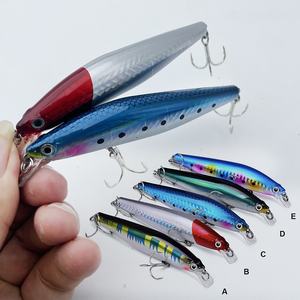 Nouveaux leurres de pêche artificiels en plastique souple - Leurres de pêche flottants 90 mm/14 g/1 pièce - Product Image 3