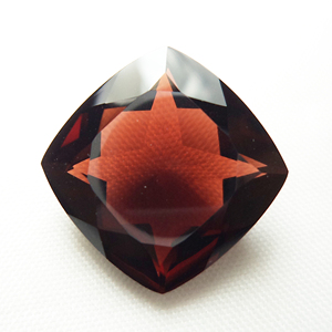Pierre de grenat 100% naturelle, forme coussin, pierre brute, 12 mm, environ 8 carats, qualité 3A, pour bagues, pendentifs et bijoux personnalisés, PDM Gems - Product Image 3