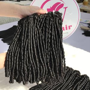 Meilleure qualité 100% extensions de cheveux vietnamiens vierges luxe pour Pixie Curly Water Wave Style pour les femmes noires - Product Image 2