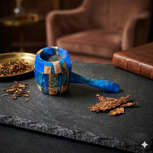 Quemador de incienso de epoxi Mubkhar 2026, quemador de Bakhoor de resina de madera, aromas de lavanda, fresa y ámbar gris, regalo de boda en caja, con semillas - Product Image 1