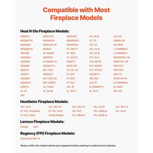 Kit de Ensamblaje de Piloto de Gas OE 446-512A HSRV SRV, Encendido de Gas Natural, Repuesto para Modelos Heat Glo Regency - Product Image 5