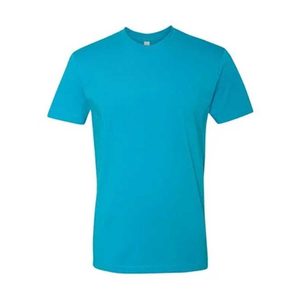 Camiseta para Hombre al por Mayor, 180-220 GSM, 100% Algodón Orgánico, Manga Corta, Corte Regular, Camiseta Básica, Logotipo Personalizado, OEM, ODM, MOQ Bajo - Product Image 1