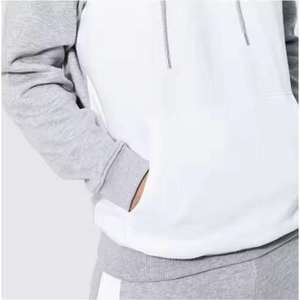 Custom Made Wholesale Unisex Men Hoodie Pullover Streetwear Vintage Oversized Plain Full Face <b>Puller</b> Hoodie for Men - Product Image 4