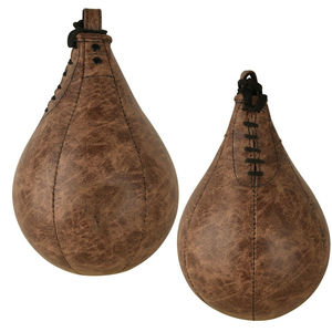 Ballons de frappe MMA cousus main avec coutures apparentes, en cuir PU et cuir de vachette vintage, faible MOQ - Product Image 5