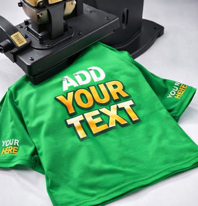 Camisetas Personalizadas de Alta Calidad, 100% Algodón, Tejido Sólido, Casuales, Unisex, Gruesas, Extra Grandes, Lisas, con Serigrafía - Product Image 5