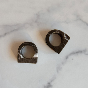 Anneaux de serviette en marbre de luxe personnalisables pour la maison, l'hôtel, le restaurant, anneaux de serviette en marbre au meilleur prix - Product Image 1