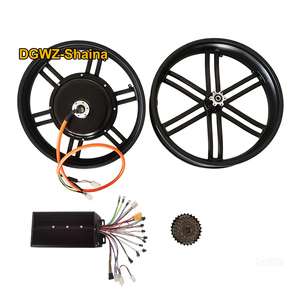 DGWZ 60V 72V 3000W 5000W 20x4.0 Elektrische Fiets Fatbike Gegoten Aluminium Velg Naafmotor Achterwiel en Voorwiel met Controller - Product Image 1
