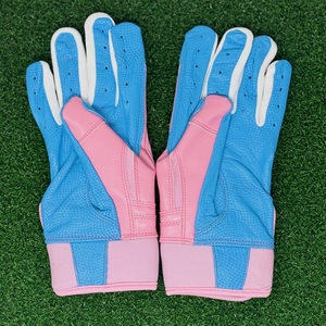 Gants de frappe de baseball professionnels à adhérence supérieure, couleur violette, paume en silicone, dos respirant en spandex, vente en gros USA Europe, tendance - Product Image 5