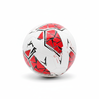 Ballon de football d'entraînement professionnel de haute qualité avec logo personnalisé n°5, chambre à air en butyl et matériau PU résistant à l'eau