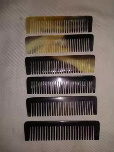 ฮอร์นที่ทำด้วยมือหวีผมธรรมชาติทนทานและอ่อนโยนอุปกรณ์เสริมสำหรับผมที่เหมาะสำหรับการนวดและจัดแต่งทรงผมหนังศีรษะโดยช่างฝีมือ - Product Image 4