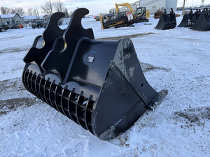 400 <b>Series</b> E400BS96-<b>6</b> Excavator Skeleton Bucket 96-inch Heavy Duty Screening Attachment - Product Image 4