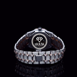 Reloj de Pulsera Automático de Lujo de Acero Inoxidable con Diamantes de Moissanita Iced Out, Estilo Hip Hop, Joyería para Hombre, Regalo - Product Image 3