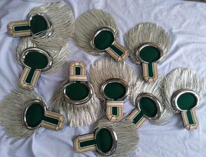 2024 Unisex Adult Custom Handmade Embroidered Metal Eco-Friendly <b>Pin</b> Badges Shoulder Epaulettes for Uniforms-Bolivia Wholesale - Product Image 6