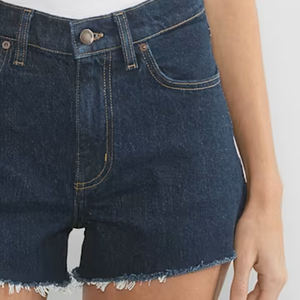 Shorts en jean pour femmes, tendance, extensibles, mélange de coton, toucher doux, prix avantageux pour les commandes en gros, service OEM, design décontracté - Product Image 4