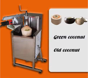 Máquina abridora de cocos jóvenes, cortadora de cocos, acero inoxidable 304 verde - Product Image 2