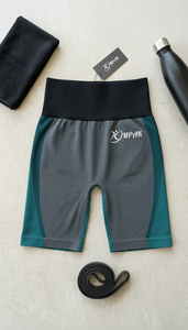 Shorts de sport taille haute pour femme, respirants, effet push-up, compression, style streetwear, pour fitness et yoga - Product Image 6