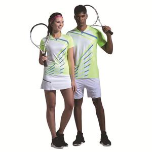 Ensemble chemises et short de badminton uniforme de tennis de table pour femmes personnalisé maillot de tennis en gros sublimé vêtements d'entraînement - Product Image 3